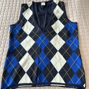 J crew 100% cotton vest
